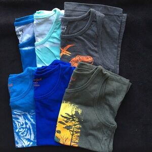 Bundle of tank tops size S 6/7